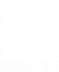 Straight Cut Desing Brand Logo