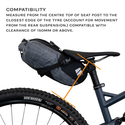 Custom Dropper Seatpost Saddlebag